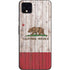 California Flag Dark Wood Google Pixel 4 XL Skin